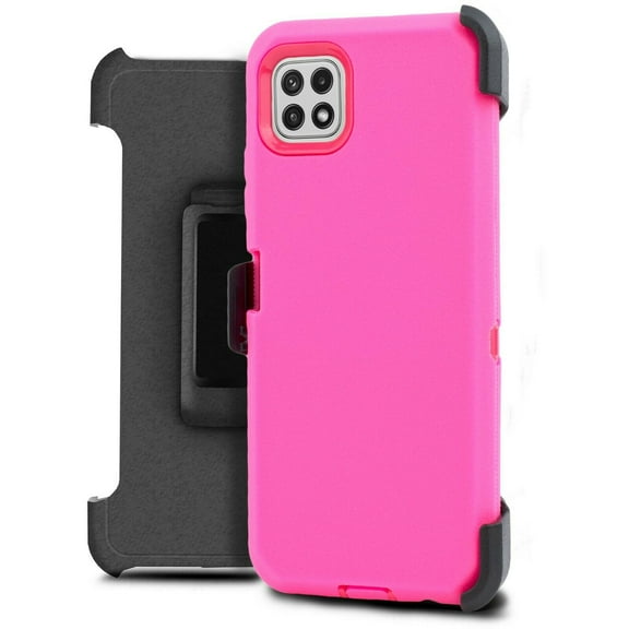 Value Pack ! for Boost Celero 5G/ Samsung Galaxy A22 5G (NOT FIT A22 4G) Phone Case 360° Cover Clip Kickstand Holster Hybrid Shock Bumper
