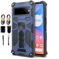 thumbnail image 1 of Value Pack + for Google Pixel 6 Pixel6 Hybrid Phone Case Magnet Mount Ready Grip Grids Kickstand Slim Shock Bumper Cover, 1 of 4
