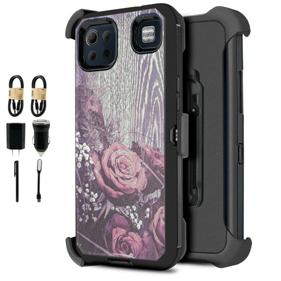 Value Pack ! for LG K92 case Phone Case 360° Cover Clip Kickstand Holster Hybrid Shock Bumper