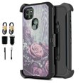 thumbnail image 1 of Value Pack ! for Moto G9 Power Phone Case 360° Cover Clip Kickstand Holster Hybrid Shock Bumper, 1 of 4