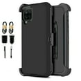 thumbnail image 1 of Value Pack ! for Samsung Galaxy A12 Phone Case 360° Cover Clip Kickstand Holster Hybrid Shock Bumper, 1 of 4