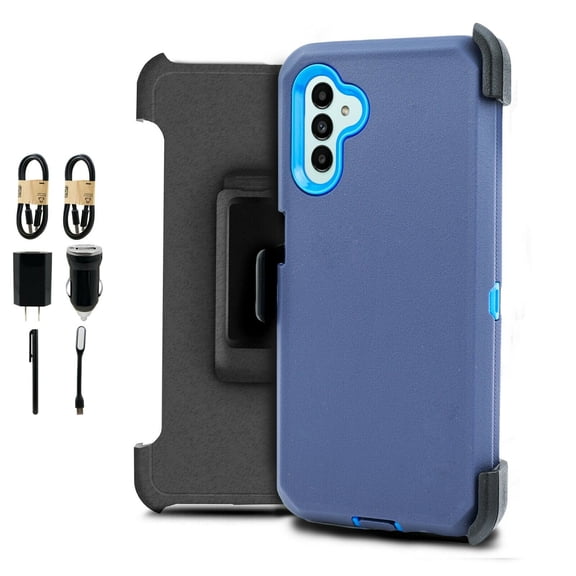 Value Pack ! for Samsung Galaxy A13 5G Phone Case 360° Cover Clip Kickstand Holster Hybrid Shock Bumper
