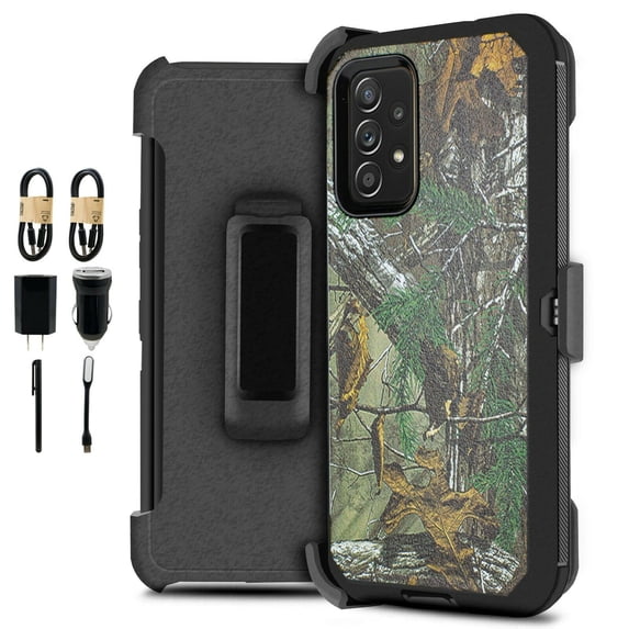 Value Pack ! for Samsung Galaxy A72 5G Phone Case 360° Cover Clip Kickstand Holster Hybrid Shock Bumper