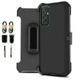 thumbnail image 1 of Value Pack ! for Samsung Galaxy A82 Quantum 2 Phone Case 360° Cover Clip Heavy Duty Kickstand Holster Hybrid Shock Bumper, 1 of 4