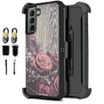 thumbnail image 1 of Value Pack ! for Samsung Galaxy S21 S30 Heavy Duty Phone Case 360° Cover Clip Kickstand Holster Hybrid Shock Bumper, 1 of 4