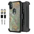 thumbnail image 1 of Value Pack ! for T-Mobile Revvl 4 Phone Case 360° Cover Clip Kickstand Holster Hybrid Shock Bumper (Camo), 1 of 4