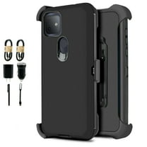 Value Pack ! for T-Mobile Revvl 4  Plus Phone Case 360° Cover Clip Kickstand Holster Hybrid Shock Bumper