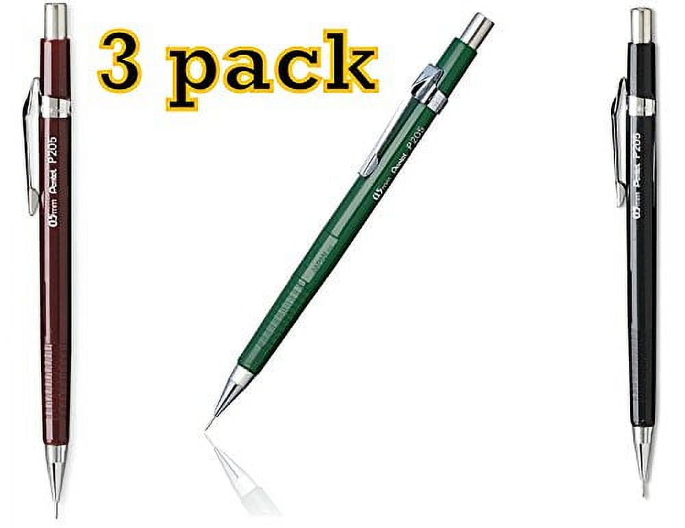 Pentel Sharp P205 0.5mm Automatic Drafting Pencils (4) NEW