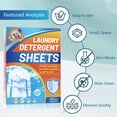 Value Pack of Deep Cleaning Laundry Detergent Sheets for Washing