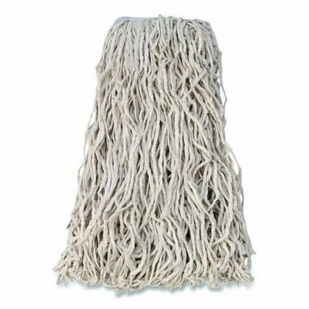 Value Pro Mop Head, Cotton, Large, White | Bundle of 2