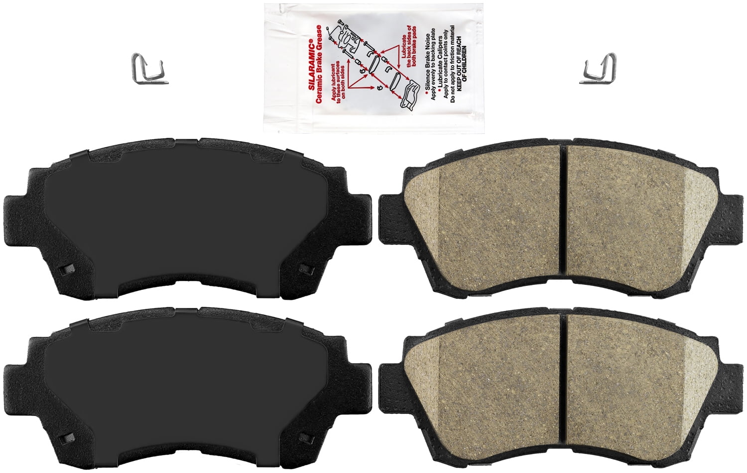 Value line brake pads Moly Grease pack included to help prevent