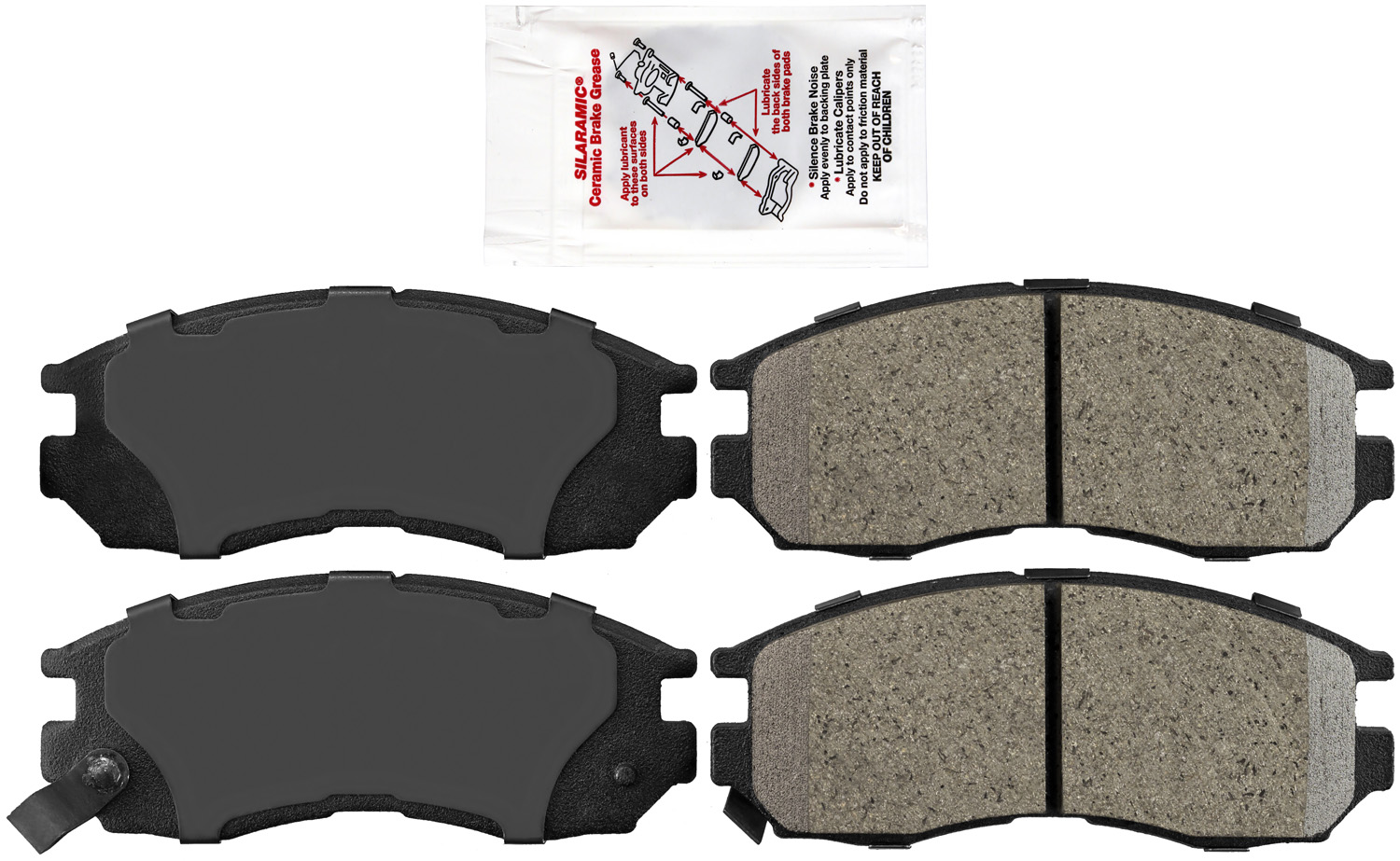 Value line brake pads Moly Grease pack included to help prevent
