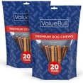thumbnail image 1 of ValueBull Bully Sticks for Dogs, Medium 6 Inch, 50 Count, 1 of 7