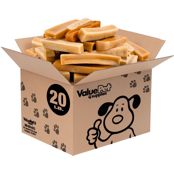 ValueBull Himalayan Yak Cheese Dog Chews, Medium, 20 Pound