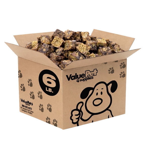 ValueBull Premium Beef Lung Cubes, 6 Pounds