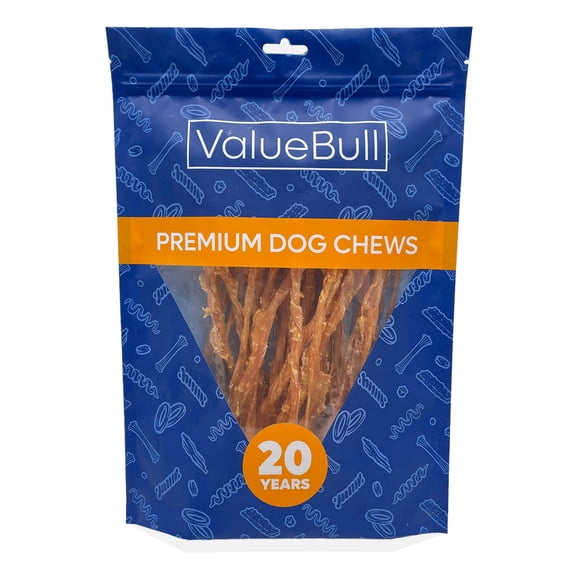 ValueBull USA Turkey Tendons Dog Treats, 8 Ounces