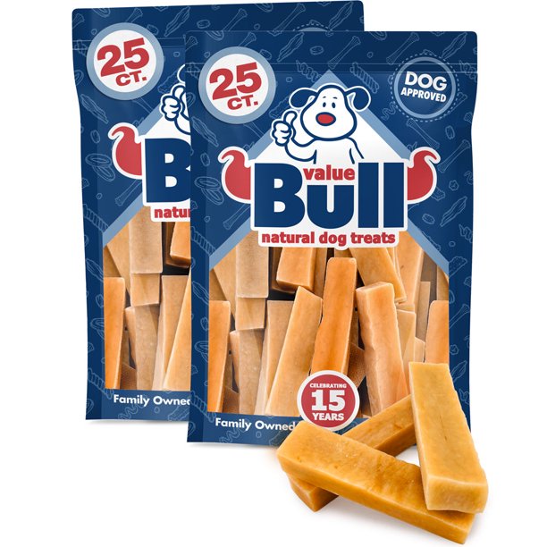 ValueBull Yak Cheese Dog Chews, Long Lasting for Aggressive Chewers