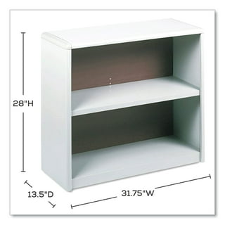 ValueMate Economy Bookcase, Six-Shelf, 31.75w x 13.5d x 80h, Gray, Ships in 1-3 Business Days ValueMate Economy Bookcase, Six-Shelf, 31.75w x 13.5d x 80h, Gray, Ships in 1-3 Business Days