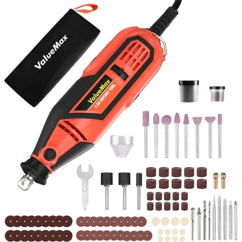 ValueMax 1.2A Power Rotary Tool, 35000 RPM 5 Speed, 120 Pieces