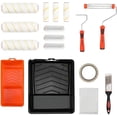 thumbnail image 1 of ValueMax 16-Piece Paint Roller Kit, 4" & 9" Rollers with Brush & Trays for Walls & Home Painting, 1 of 8