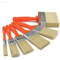 thumbnail image 1 of ValueMax Plastic 1/2" to 2" POLY Flat Thick Household Paint Brush, 6 Pieces, 1 of 9