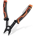 thumbnail image 1 of ValueMax Wire Stripper and Cutters, 10-22 AWG Wire Stripper Tool, 6-inch Flush Cutters with Safety Lock and Curved Bevel Design, Diagonal Side Cutters for Electronics, Jewelry, and Crafts, 1 of 8