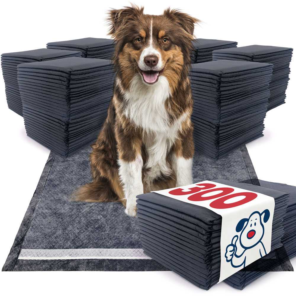 ValuePad Plus Carbon Puppy Pads, Large 28x30 Inch, 300 Count BULK PACK