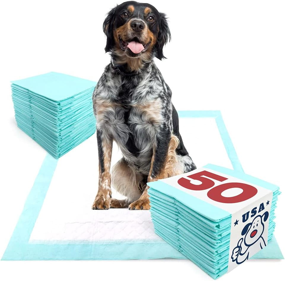 ValuePad USA Plus Puppy Pads, Large 28x30 Inch, 50 Count Premium