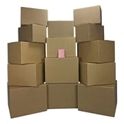 ValueSupplies by uBoxes Moving Kit #2 - 14 Combo of Small, Medium, Large Boxes and Labels