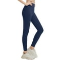 thumbnail image 1 of ValueVibe Leggings for Women High Waisted Workout Ankle Pants Stretch Tummy Control Yoga Leggings, Blue S, 1 of 5