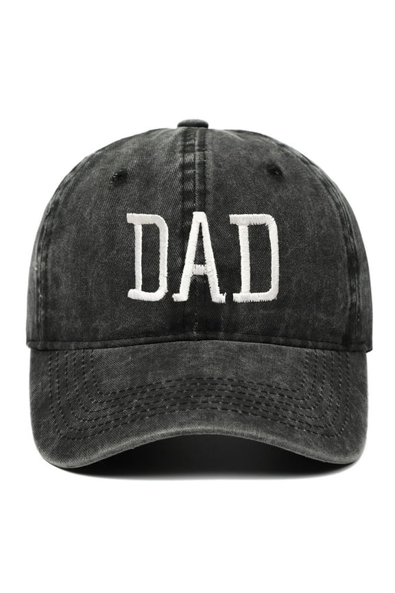 Baseball Caps 2025 Daddy Established 2025 Hats For Men Aesthetic Washed Distressed Baseball Cap Dad Embroidered Cotton Cap