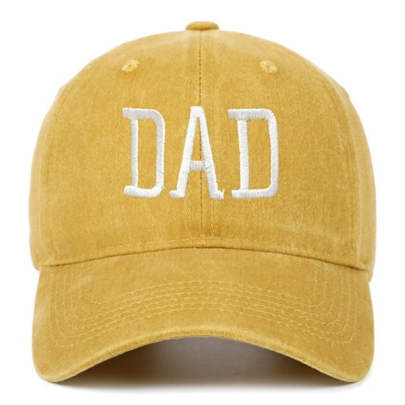 Valueadd Baseball Caps 2025 Daddy Established 2025 Hats For Men Aesthetic Washed Distressed Baseball Cap Dad Embroidered Cotton Cap