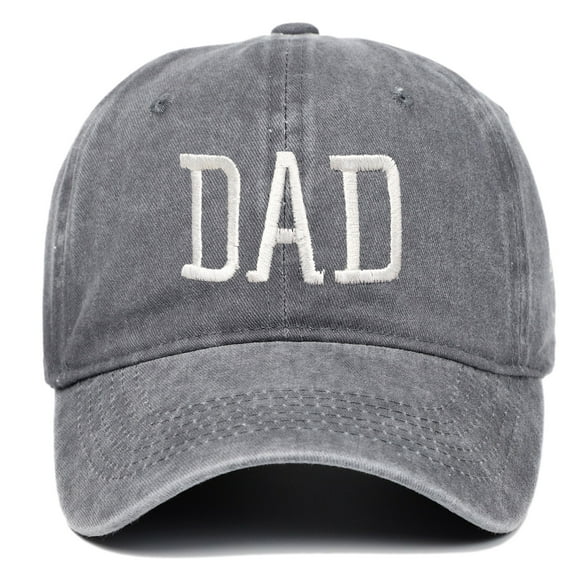 Valueadd Baseball Caps 2025 Daddy Established 2025 Hats For Men Aesthetic Washed Distressed Baseball Cap Dad Embroidered Cotton Cap