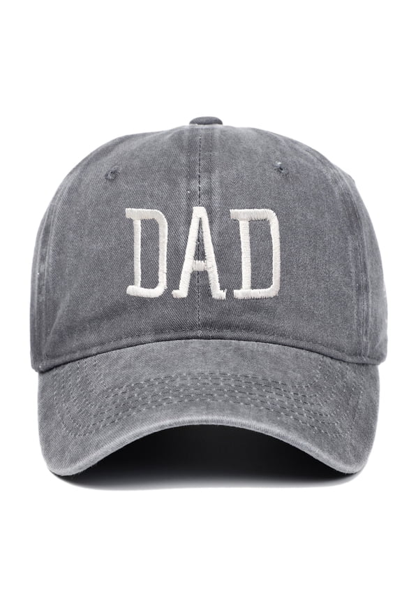 Baseball Caps 2025 Daddy Established 2025 Hats For Men Aesthetic Washed Distressed Baseball Cap Dad Embroidered Cotton Cap