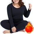 thumbnail image 1 of Valueadd Clothing Women's Thermal Underwear Set Long Top & Bottom Set Solid Color Plus Size Long Underwear Wool Plus Light Velvet, 1 of 7