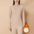 thumbnail image 1 of Valueadd Clothing Women's Thermal Underwear Set Wool And Silk Warm Top And Pants With Thick Velvet, 1 of 4