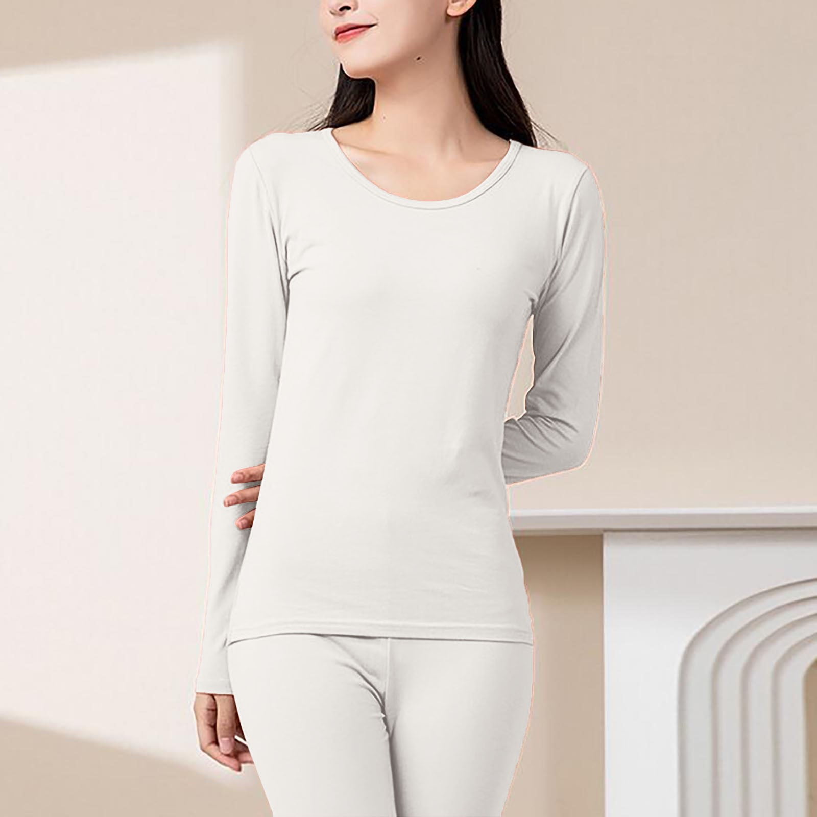 Valueadd Clothing Women's Thermal Underwear Underlay Sweatshirt Body ...