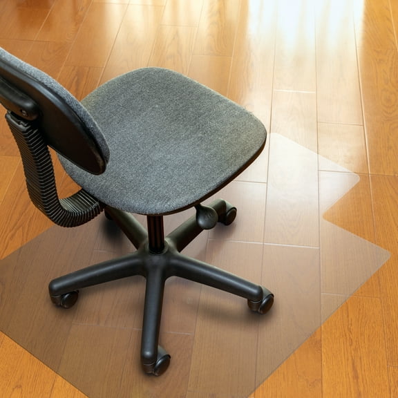 Valuemat® Basic Vinyl Lipped Chair Mat for Hard Floors - 36" x 48"