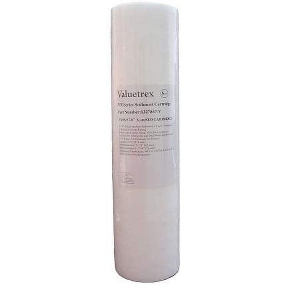 Valuetrex (1227865-V) 9-7/8"x2.5" VX01 1 Micron Sediment Filter