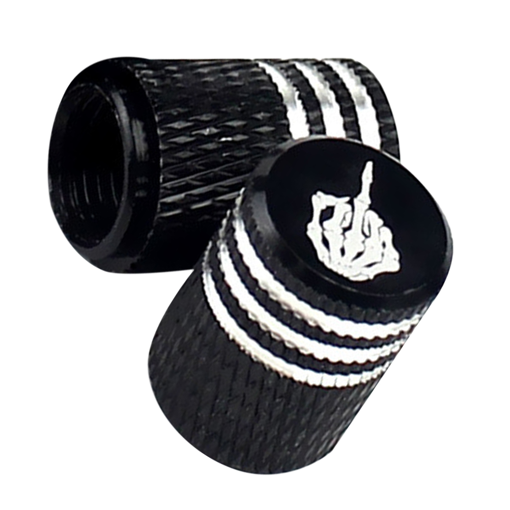 Valve Cap Tire Mountain Bike Tires Air Nozzle Covers Valves Caps Replacement 2 Pcs