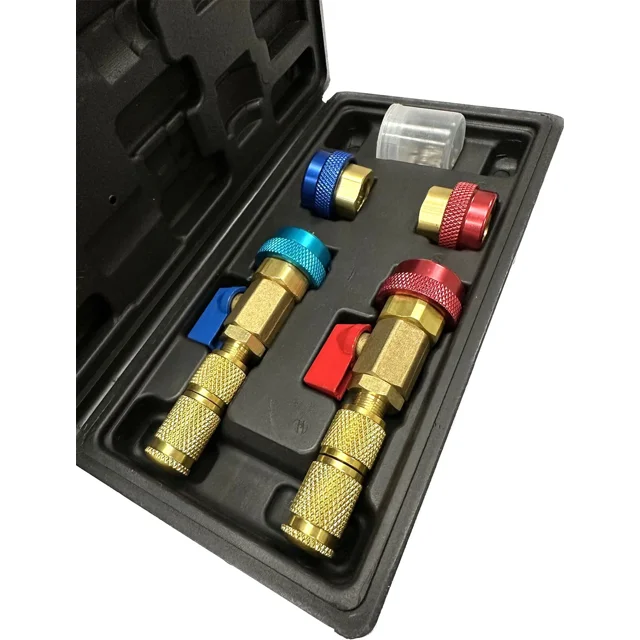 Valve Core Remover & Installer Tool 4 Standard JRA Valve Couplers R134A