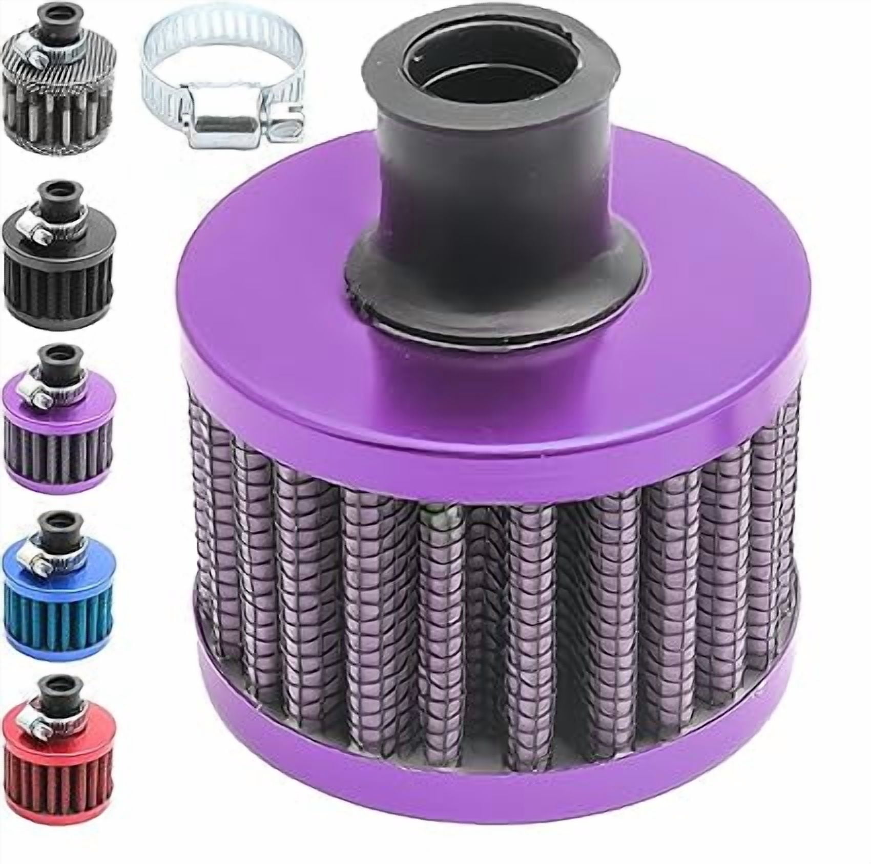 For Valve Cover Breather Filter 12mm Vent Crankcase Breathe Filter for ...