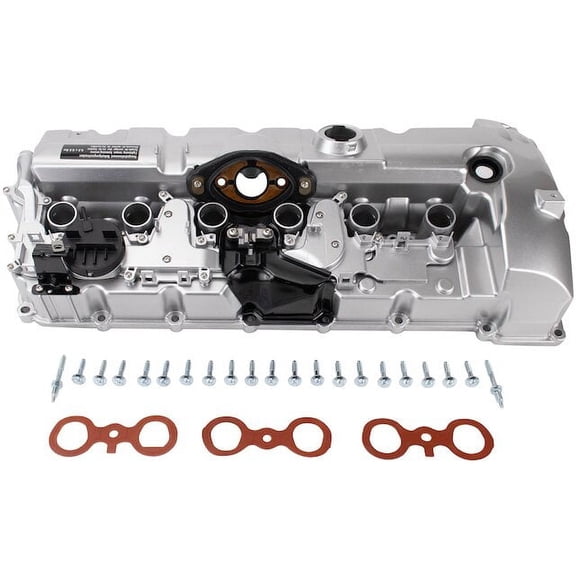 Valve Cover - Compatible with 2008 - 2011 BMW 528i 3.0L 6-Cylinder 2009 2010