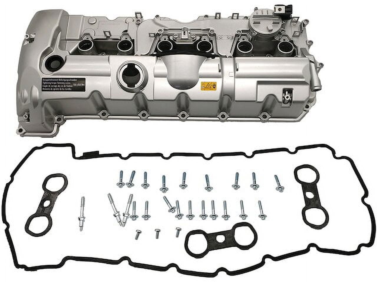 Valve Cover - Compatible with 2008 - 2013 BMW 128i 3.0L 6-Cylinder - Replacement