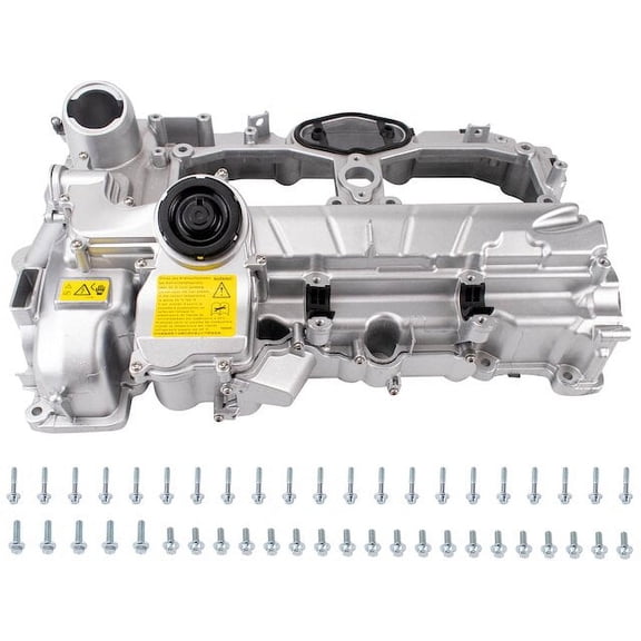 Valve Cover - Compatible with 2012 - 2016 BMW 528i 2.0L 4-Cylinder 2013 2014 2015