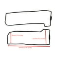 thumbnail image 1 of Valve Cover Gasket Seal for Honda GL1800 Goldwing 12491-MCA-000 12391-MCA-000, 1 of 8
