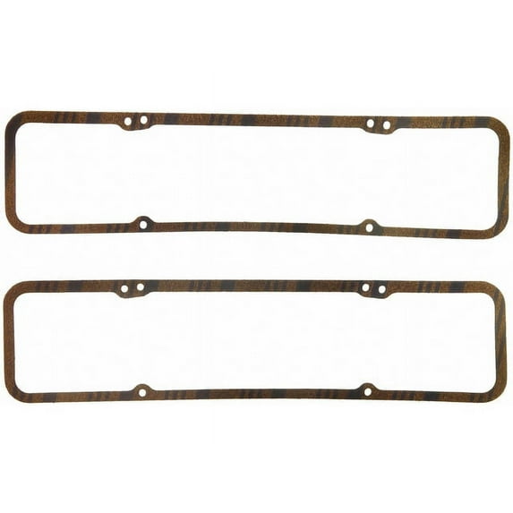 Valve Cover Gasket Set - Compatible with 1955 - 1981 Chevy Corvette 1956 1957 1958 1959 1960 1961 1962 1963 1964 1965 1966 1967 1968 1969 1970 1971 1972 1973 1974 1975 1976 1977 1978 1979 1980