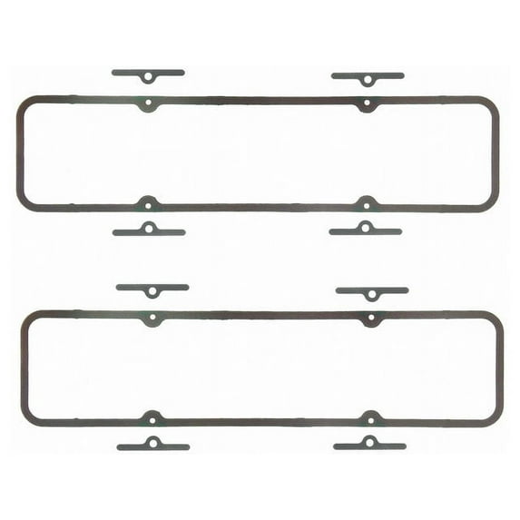 Valve Cover Gasket Set - Compatible with 1960 - 1974 Chevy C20 Pickup 1961 1962 1963 1964 1965 1966 1967 1968 1969 1970 1971 1972 1973