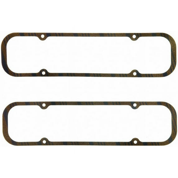 Valve Cover Gasket Set - Compatible with 1967 - 1981 Pontiac Firebird Base 1968 1969 1970 1971 1972 1973 1974 1975 1976 1977 1978 1979 1980