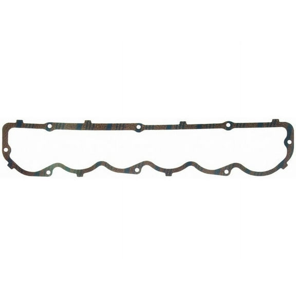 Valve Cover Gasket Set - Compatible with 1975 - 1987 Ford F-150 4.9L 6-Cylinder 1976 1977 1978 1979 1980 1981 1982 1983 1984 1985 1986